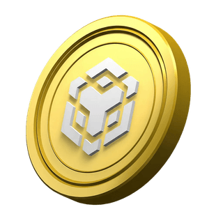 Binance BNB 幣裝飾元素於社群信任區域